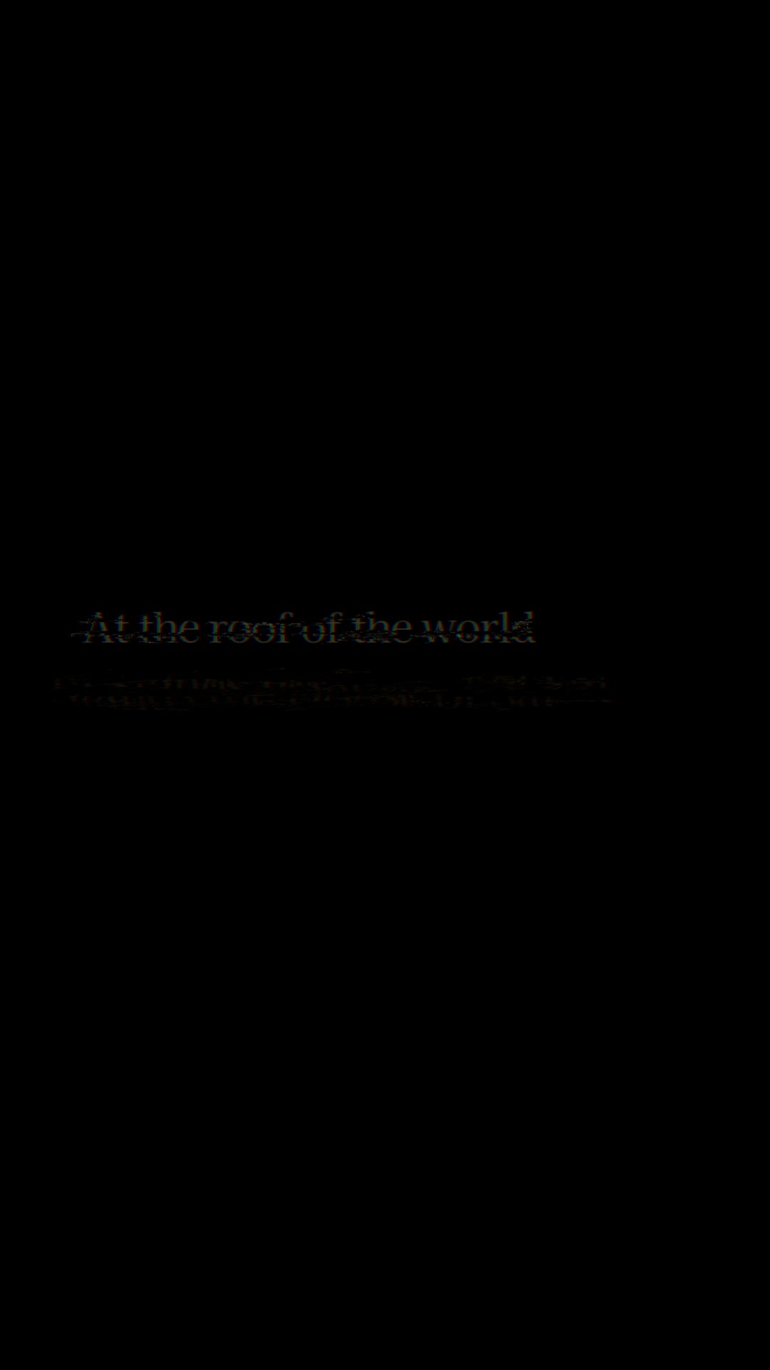 Frame — The Roof of the World